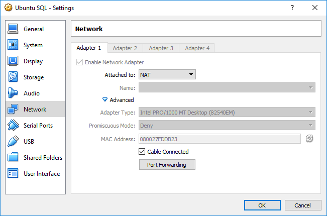 what is my host key virtualbox