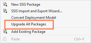 Upgrade all packages option
