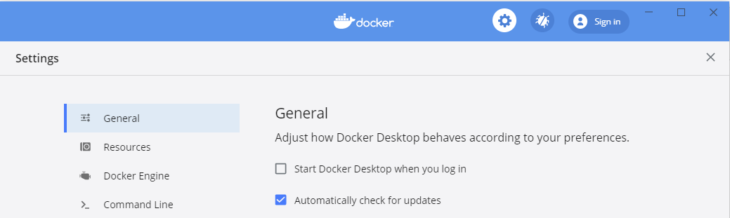 Docker desktop settings. Https client kazynashylyk