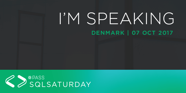 SQL Saturday Denmark 2017